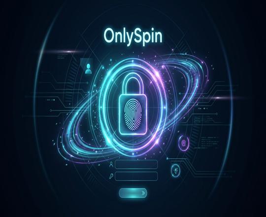 OnlySpin platform giriş ekranı görünümü